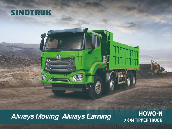 SINOTRUK HOWO NX TIPPER TRUCK (8×4）